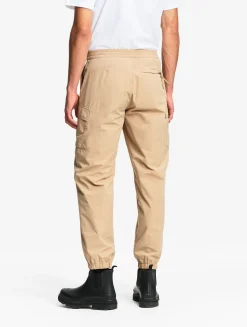Pantalon cargo stretch déperlant - Beige
