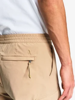 Pantalon cargo stretch déperlant - Beige