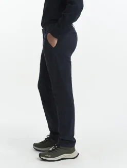 Pantalon chino coupe regular - Bleu