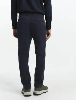 Pantalon chino coupe regular - Bleu