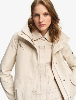 Parka courte fishtail MTD® - Beige