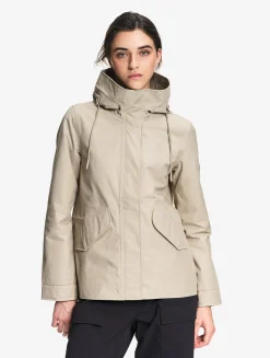 Parka courte fishtail MTD® - Beige