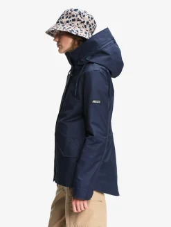 Parka courte fishtail MTD® - Bleu