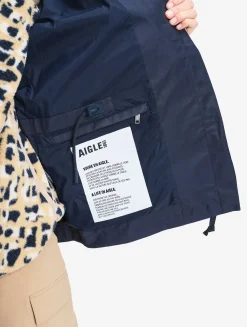 Parka courte fishtail MTD® - Bleu