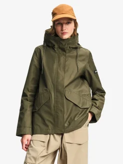 Parka courte fishtail MTD® - Kaki