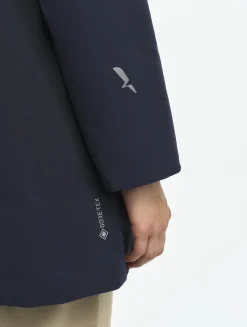 Parka duvet ajustée GORE-TEX® - Bleu
