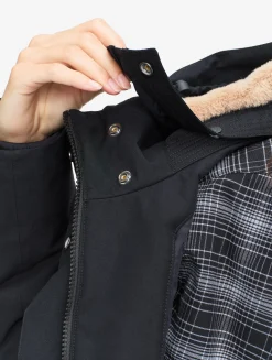 Parka duvet ajustée GORE-TEX® - Noir
