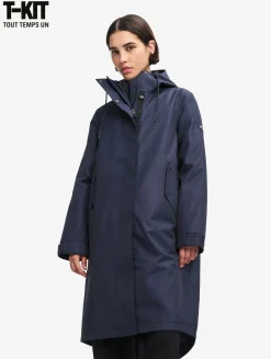 Parka fishtail MTD® T-KIT - Bleu