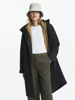 Parka fishtail MTD T-KIT - Noir