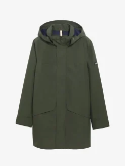 Parka longue 2 couches avec capuche GORE-TEX® - Kaki