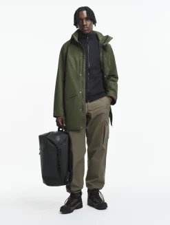 Parka longue 2 couches avec capuche GORE-TEX® - Kaki