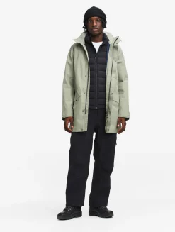Parka longue 2 couches avec capuche GORE TEX T-KIT - Kaki
