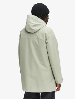 Parka longue 2 couches avec capuche GORE TEX T-KIT - Kaki