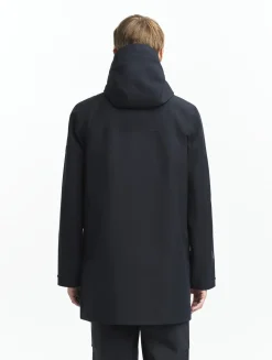 Parka longue GORE-TEX® T-KIT avec capuche - Noir