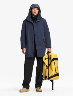 Parka longue MTD avec capuche - Bleu