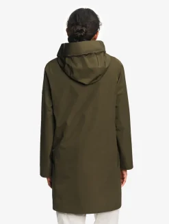 Parka longue MTD à capuche - Vert