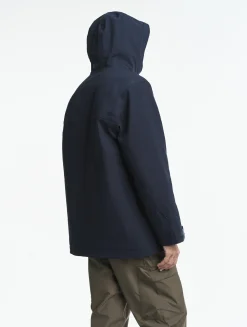Parka mi-longue AIGLE COPELAND imperméable et chaude MTD - Bleu