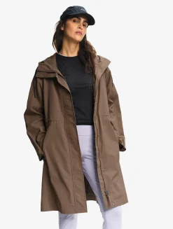 Parka mi-longue à taille ajustable MTD® - Marron