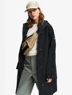 Parka mi-longue à taille ajustable MTD® - Noir
