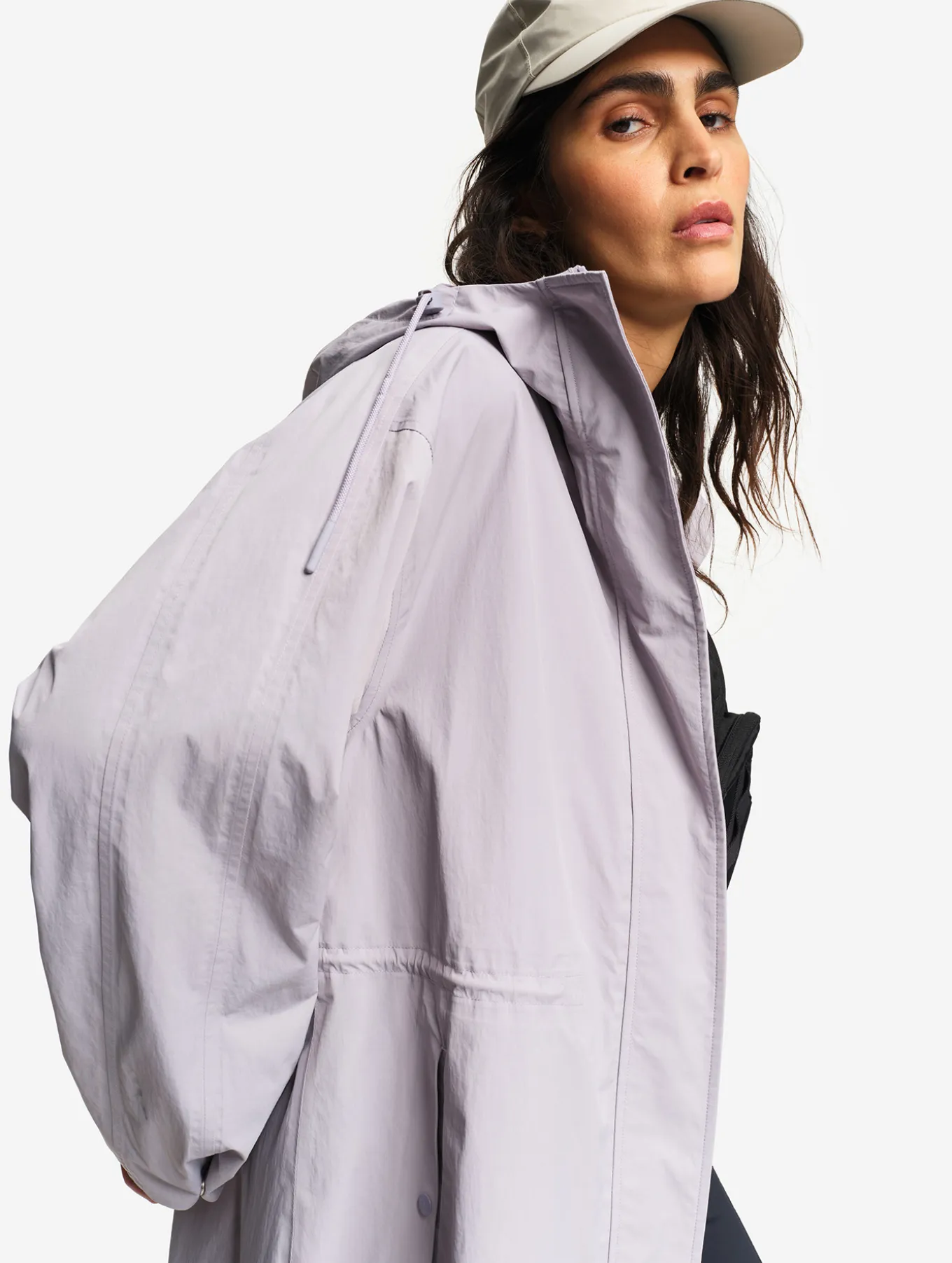 Parka mi-longue à taille ajustable MTD® - Violet