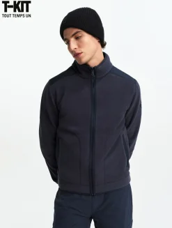 Polaire microfibre Polartec® 200 T-KIT - Bleu