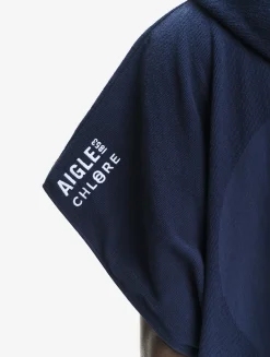 Poncho de bain mixte - Aigle x Chlore - Bleu