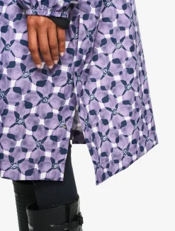 Poncho imprimé imperméable - Multicolore