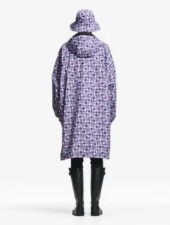 Poncho imprimé imperméable - Multicolore