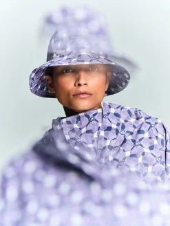 Poncho imprimé imperméable - Multicolore
