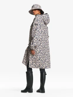 Poncho imprimé imperméable - Multicolore