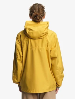 Rainpack 70 : Imperméable mixte coupe-vent MTD , court et pliable - Jaune