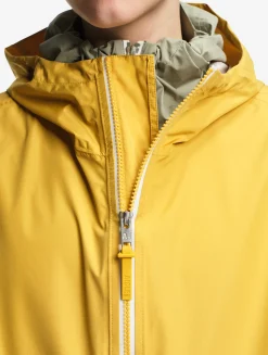 Rainpack 70 : Imperméable mixte coupe-vent MTD , court et pliable - Jaune