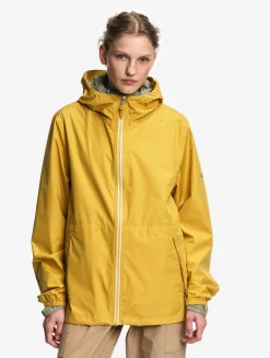 Rainpack 70 : Imperméable mixte coupe-vent MTD , court et pliable - Jaune