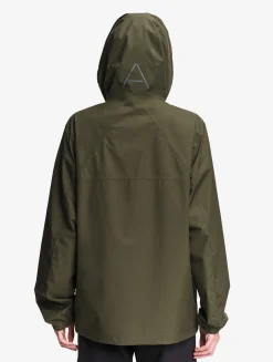 Rainpack 70 : Imperméable mixte coupe-vent MTD , court et pliable - Kaki