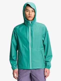 Rainpack 70 : Imperméable mixte coupe-vent MTD , court et pliable - Vert