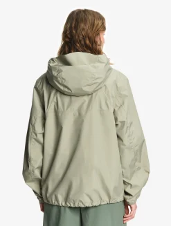 Rainpack 70 : Imperméable mixte coupe-vent MTD , court et pliable - Vert