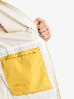 Rainpack 90 : Imperméable mixte coupe-vent MTD , long et pliable - Jaune