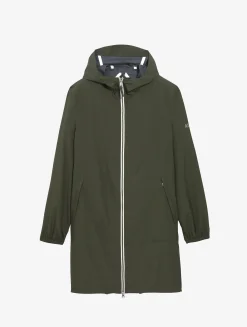 Rainpack 90 : Imperméable mixte coupe-vent MTD , long et pliable - Kaki