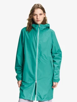 Rainpack 90 : Imperméable mixte coupe-vent MTD , long et pliable - Vert