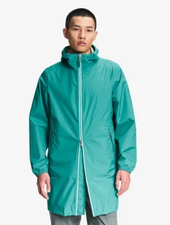 Rainpack 90 : Imperméable mixte coupe-vent MTD , long et pliable - Vert
