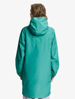 Rainpack 90 : Imperméable mixte coupe-vent MTD , long et pliable - Vert