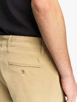 Short chino classique en coton - Beige