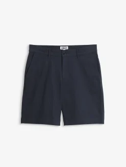 Short chino classique en coton - Bleu