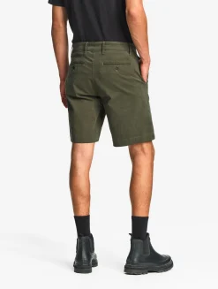 Short chino classique en coton - Kaki