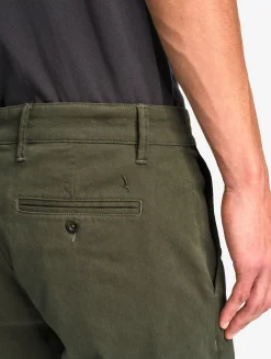 Short chino classique en coton - Kaki