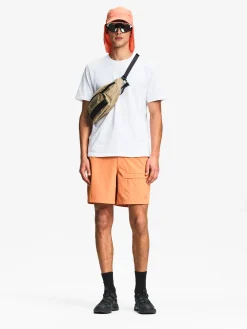 SolarPack : Short ajustable avec poche COOLTOUCH DRY FAST TEXTILE® COOLTOUCH® UV-C® - Orange