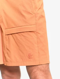 SolarPack : Short ajustable avec poche COOLTOUCH DRY FAST TEXTILE® COOLTOUCH® UV-C® - Orange