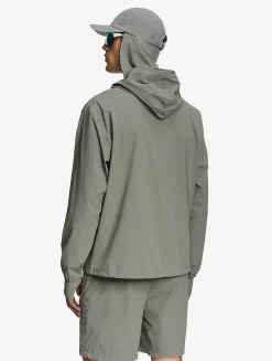 SolarPack : Sweat à capuche respirant UV-C® DRY FAST TEXTILE® COOLTOUCH® - Kaki