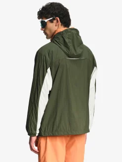 SolarPack : Veste mixte déperlante pliable UV-C® - Kaki