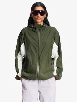 SolarPack : Veste mixte déperlante pliable UV-C® - Kaki